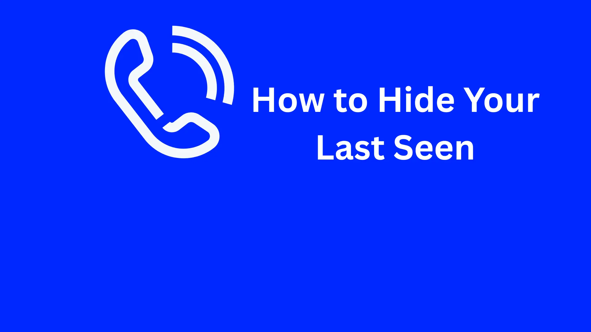 How to Hide Your Last Seen on Truecaller