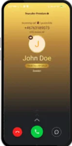 premium caller ID Gold Style Truecaller Mod